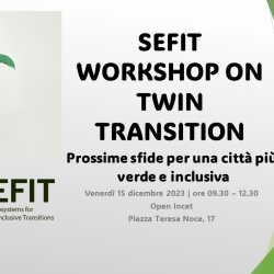 Workshop on Twin Transition – Next challenges for a greener and more inclusive city