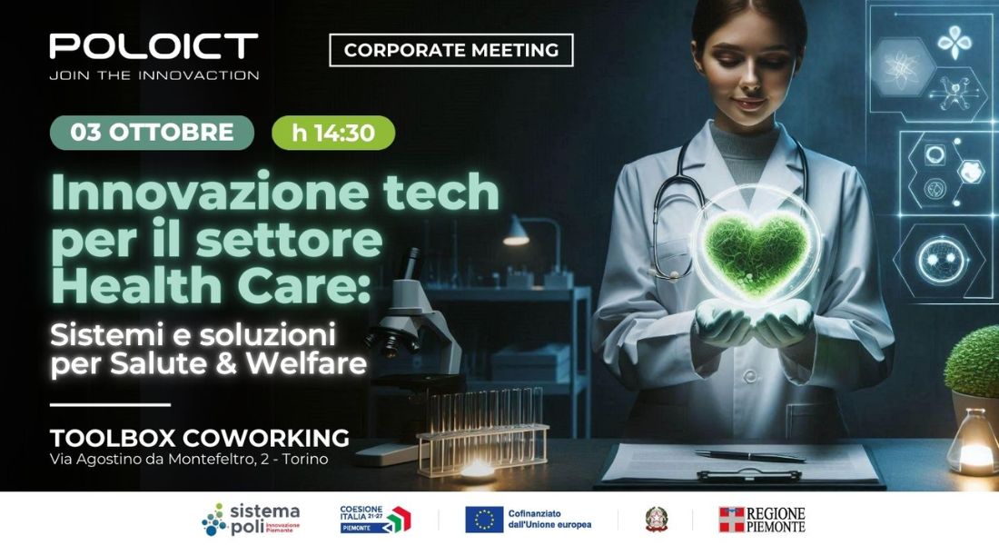 Innovazione Tech per il Settore Health Care – Esplora il Futuro della Salute Digitale – 3 ottobre 2024