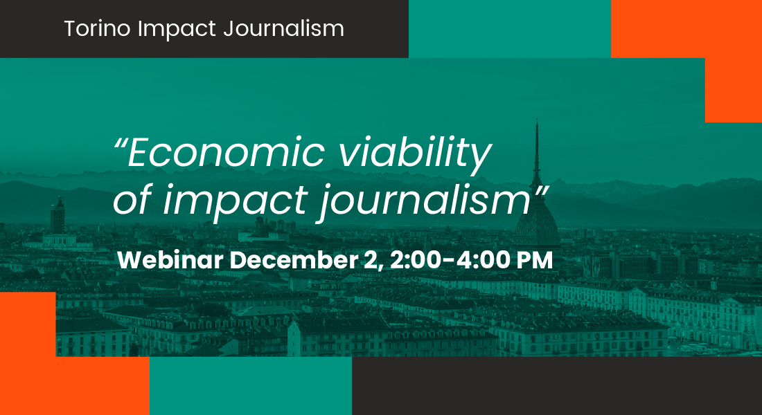 Webinar “Economic viability of impact journalism”