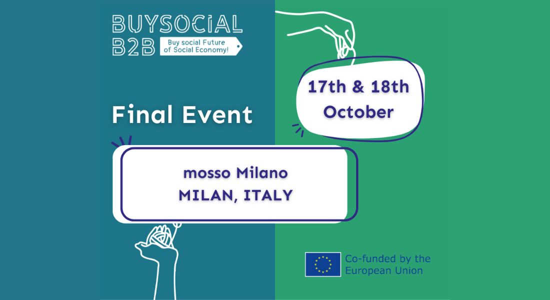 BUY SOCIAL: la conferenza finale del progetto europeo a Milano